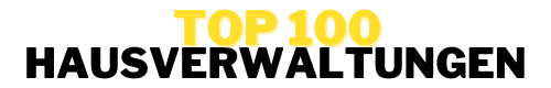 Deutschlands TOP 100 Hausverwaltungen
